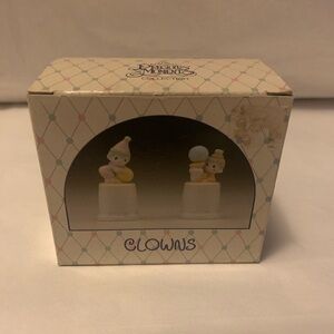 Precious Moments Clown Thimble Figurines